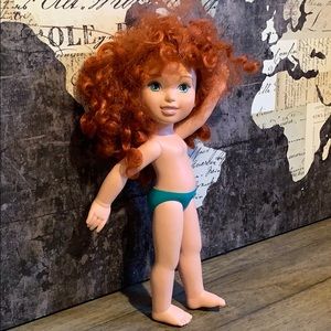 disney princess with red curly hair